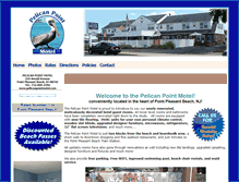 Tablet Screenshot of pelicanpointmotel.com